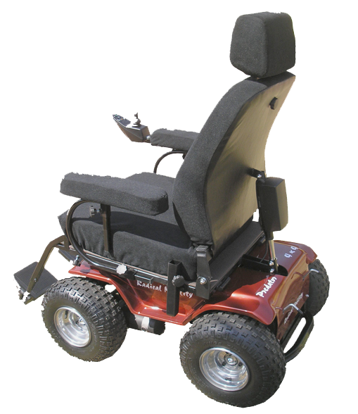 4 x 4 power wheelchair